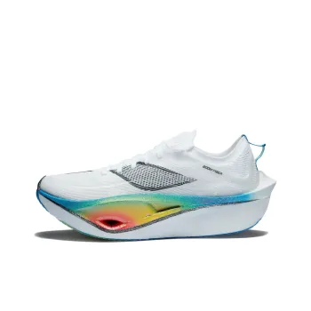 LiNing Feidian 4 Ultra Cushioning Anti Slip Wear Resistant Breathability Low Top Running Shoes Unisex Standard White