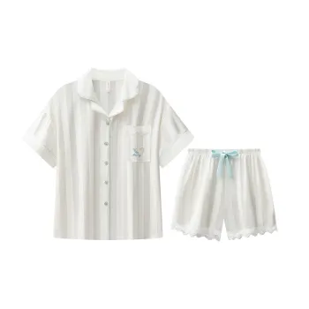 William Pajama Set Women's White