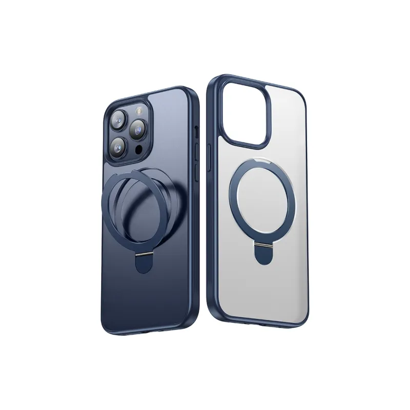 Andmo ABS + PC Material Magnetic Stand Case Compatible With Apple 15/14promax Phone Cases-13