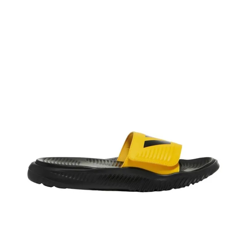 Adidas Alphabounce Slide 'Black Yellow'-1