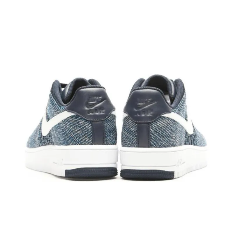 Nike Air Force 1 Low Flyknit Obsidian-3