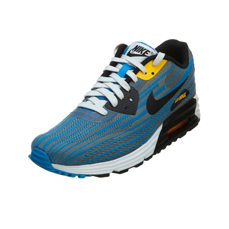 Nike Air Max Lunar 90 Jcrd Light Ash Grey Black Photo Blue-1