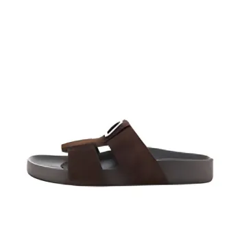 CL LUBOTING Slide Slippers Men's Brown