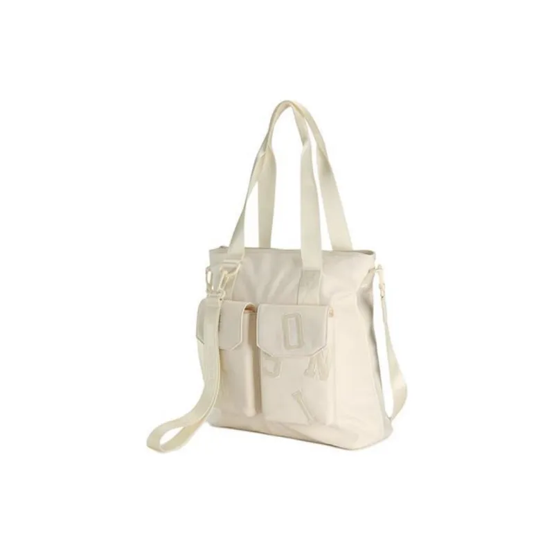 FILA FUSION Fabric Shoulder Bag, Crossbody Bag, Handbag Extra Small Unisex Ivory Ecru-2