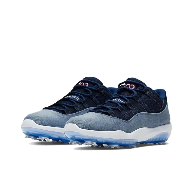 Jordan 11 Retro Low Golf No Denim Allowed-2