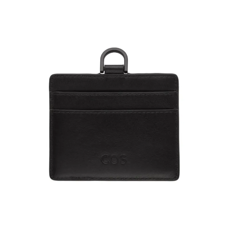 COS Leather Card Holder Men's Black-1