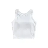White[Hip-Length-Cinched Waist Slimming]