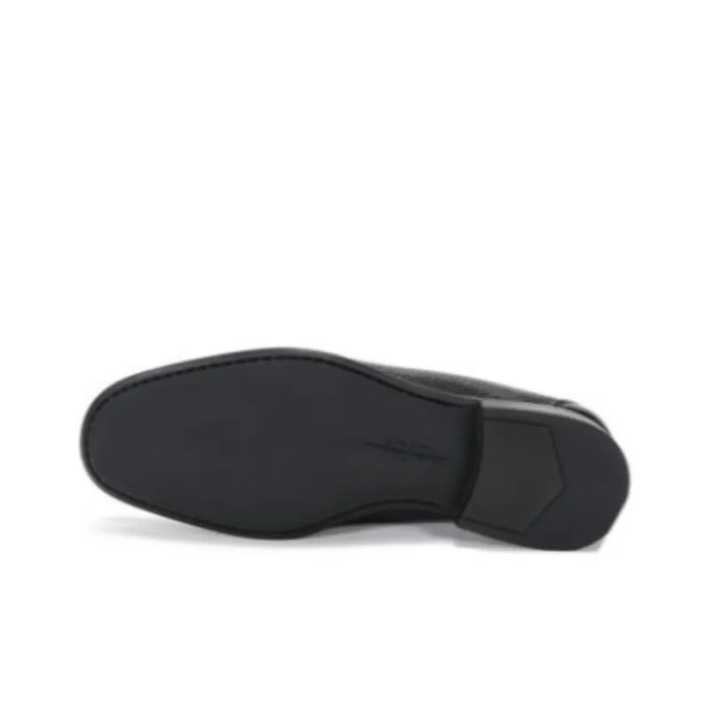 FERRAGAMO Gancini-plaque Mocassin Loafers-5