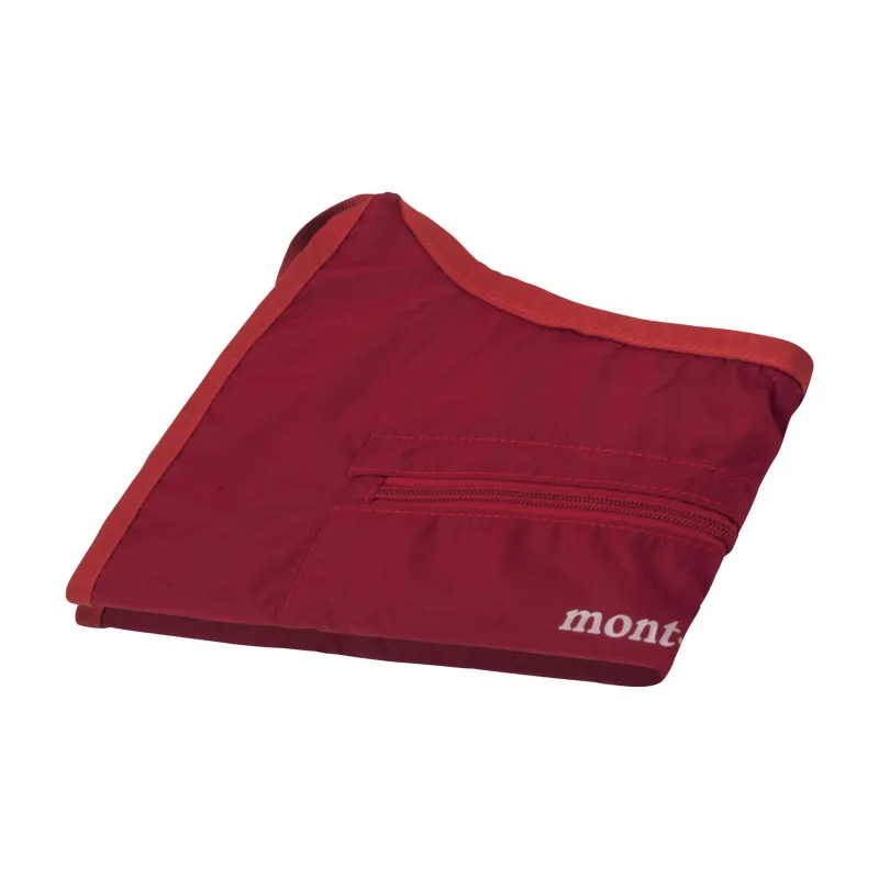 MONTBELL Nylon Portable Crossbody Bag, Shoulder Bag Medium Size Unisex Red-1