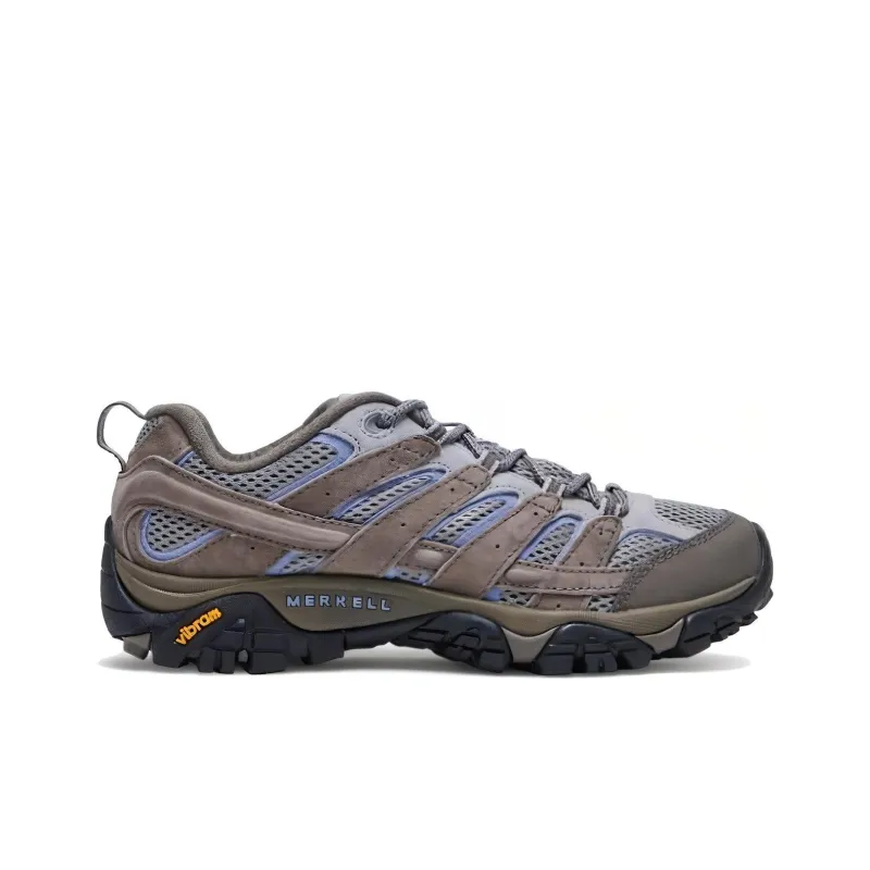 MERRELL Moab Shock Absorbers With Slip Resistant Features Low Top Outdoor Shoes Women's Gray-1