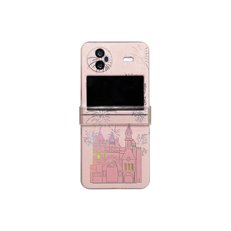 Mivana ABS + PC Material DIY Bracelet Cute Foldable Phone Case Compatible With VIVO XFlip 3 piece Set-0