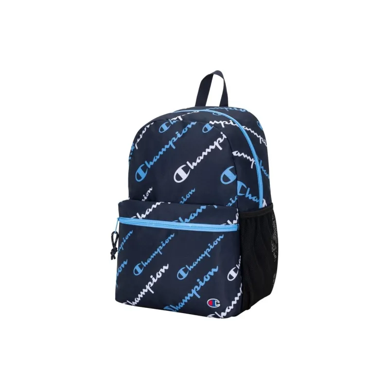 Champion Polyester Backpack Regular Men's Marine Blue & White-1