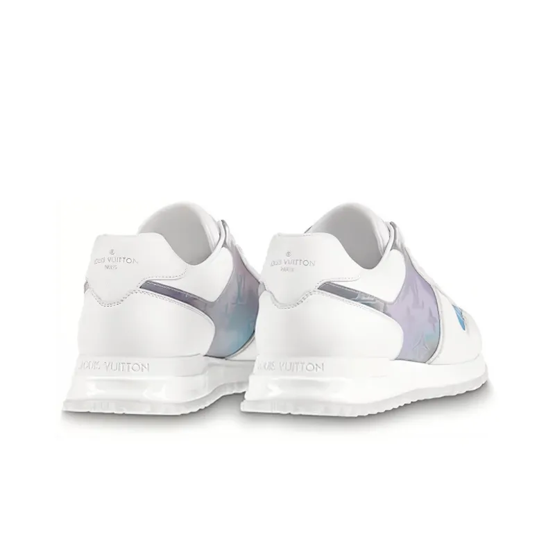 LOUIS VUITTON Run Away Sneakers 'White With Transparent Monogram'-3