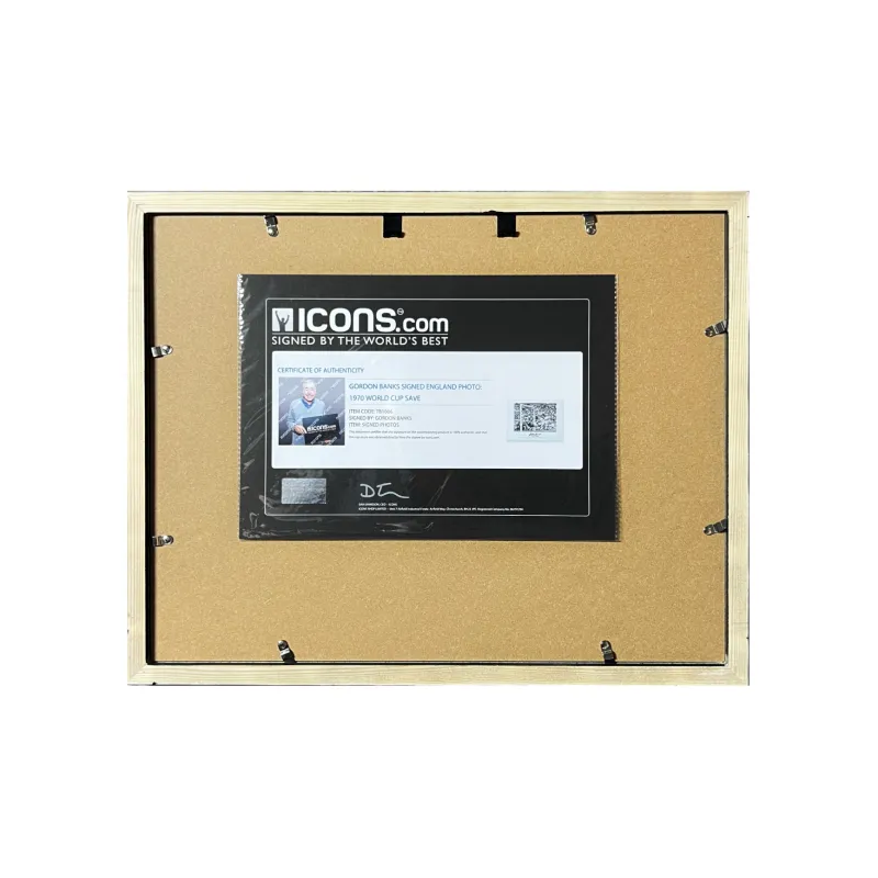 ICONS.com Banksy Including Certification Certificate, Outer Frame Size 38.6x48.6cm, Out Of Print-3