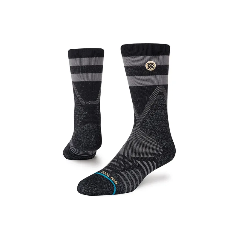 Stance Mid Calf Socks Unisex 1 Pack Graphite Black-0