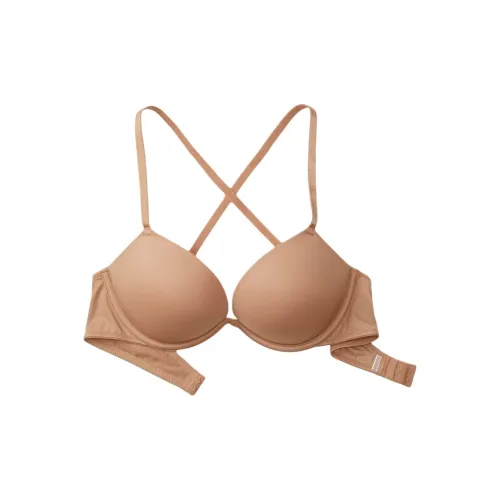 Victoria's Secret PINK 2805 Gathering Style WEAR EVERYWHERE PUSH UP BRA Collection Bra Women's Mocha