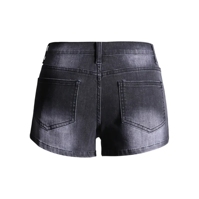 Wen Shan Denim Shorts Women's-1