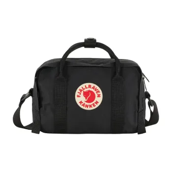 Fjallraven Kanken 4L One Shoulder Crossbody Fanny Pack Vinylon Black Men's