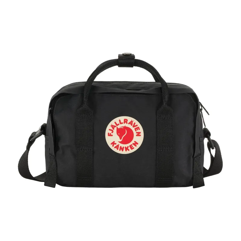 Fjallraven Kanken 4L One Shoulder Crossbody Fanny Pack Vinylon Black Men's-0