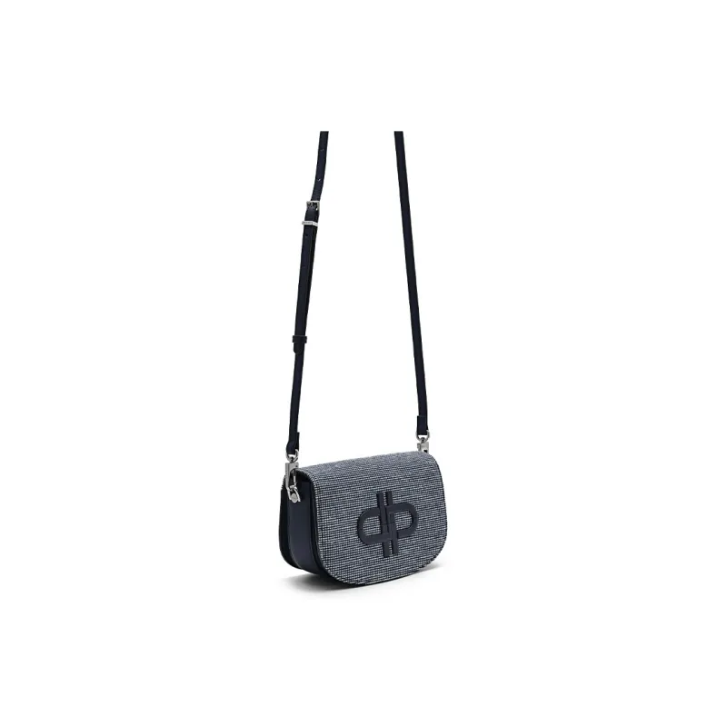 PEDRO Icon Series Cow Leather Crossbody Bag, Shoulder Bag Women's Dark Blue-4