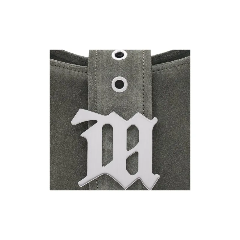 Misbhv Suede Handbag Shoulder Bag Small Size Women's Moss-4