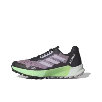 Adidas Terrex Agravic Flow 2.0 Trail Preloved Fig Silver Dawn Semi Green Spark Women's