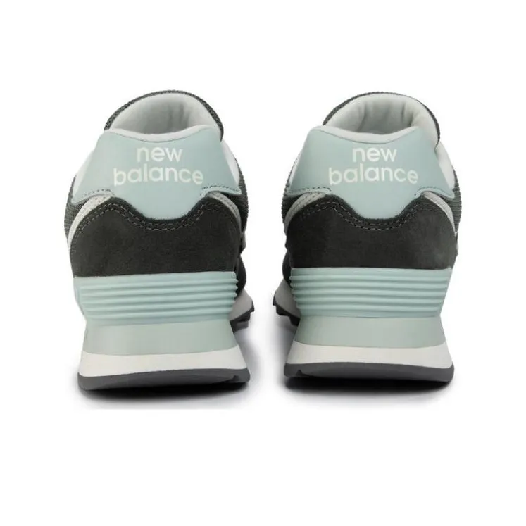 New Balance NB 574 Durable Breathable Low-Top Running Shoes Women's Green-4
