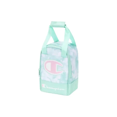Champion Polyester Lunch Bag Handbag Regular Women's Light Blue