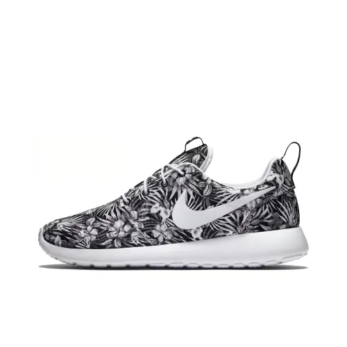 Nike Roshe One Print Floral Black White