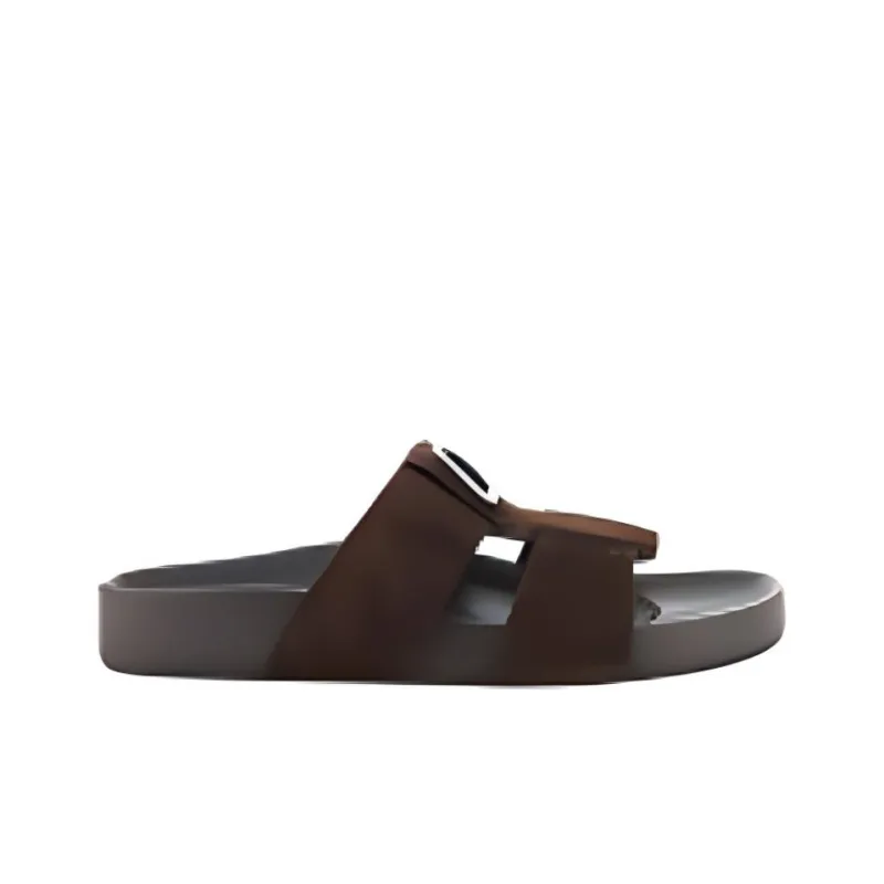 CL LUBOTING Slide Slippers Men's Brown-1