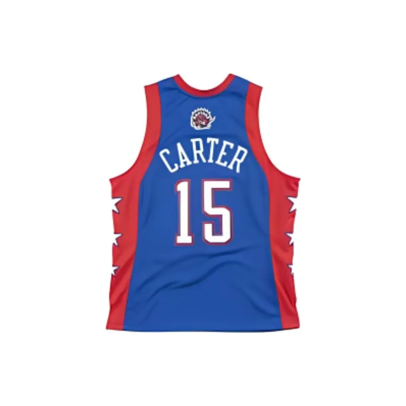 Mitchell & Ness Basketball Jerseys SW Fan Edition 2004 All Star Game East Carter Size 15 Men's Blue-1