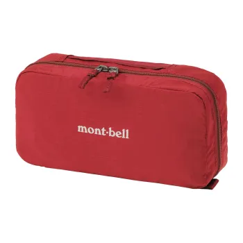 MONTBELL Nylon Toiletry Bag Medium Size Unisex Red