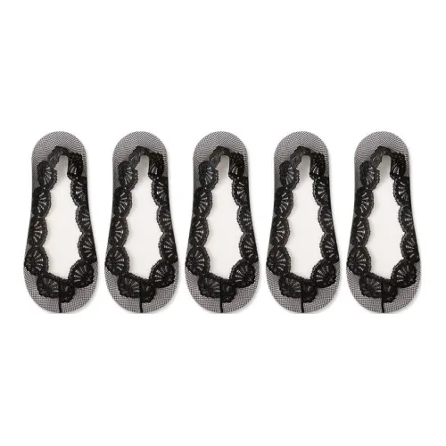 MIIOW No-Show Socks Women's 5 Pack