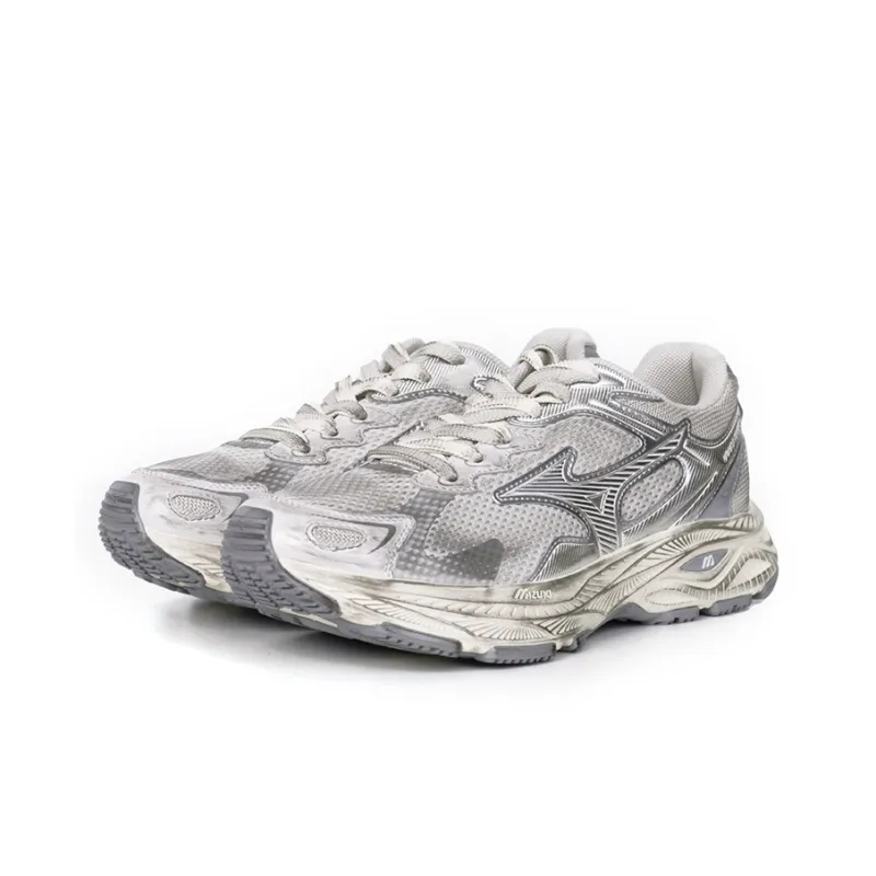 Mizuno Racer S 'White Metallic Silver'-1