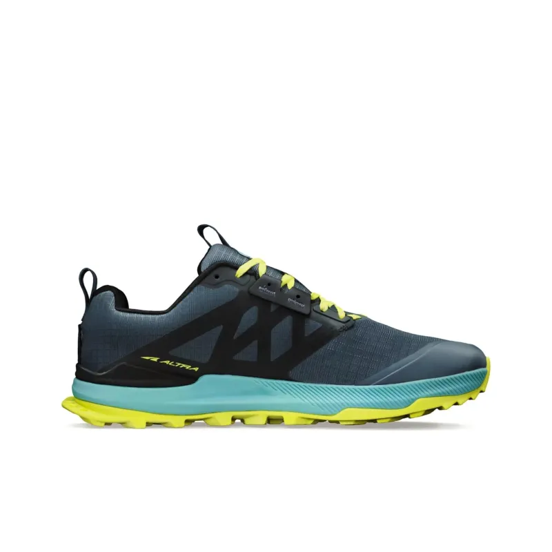 Altra Cushioning, Slip Resistant, And Abrasion Resistant Low Top Trail Running Shoes Men's Black Green-1