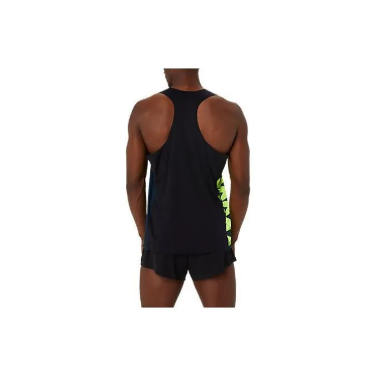 Asics TRACKELITE Tank Tops Men Blue-1