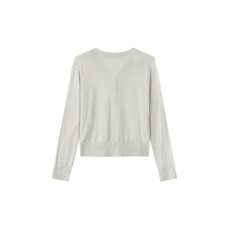 THE SEA LIFE Knitwear Women's Shimmer Green-1