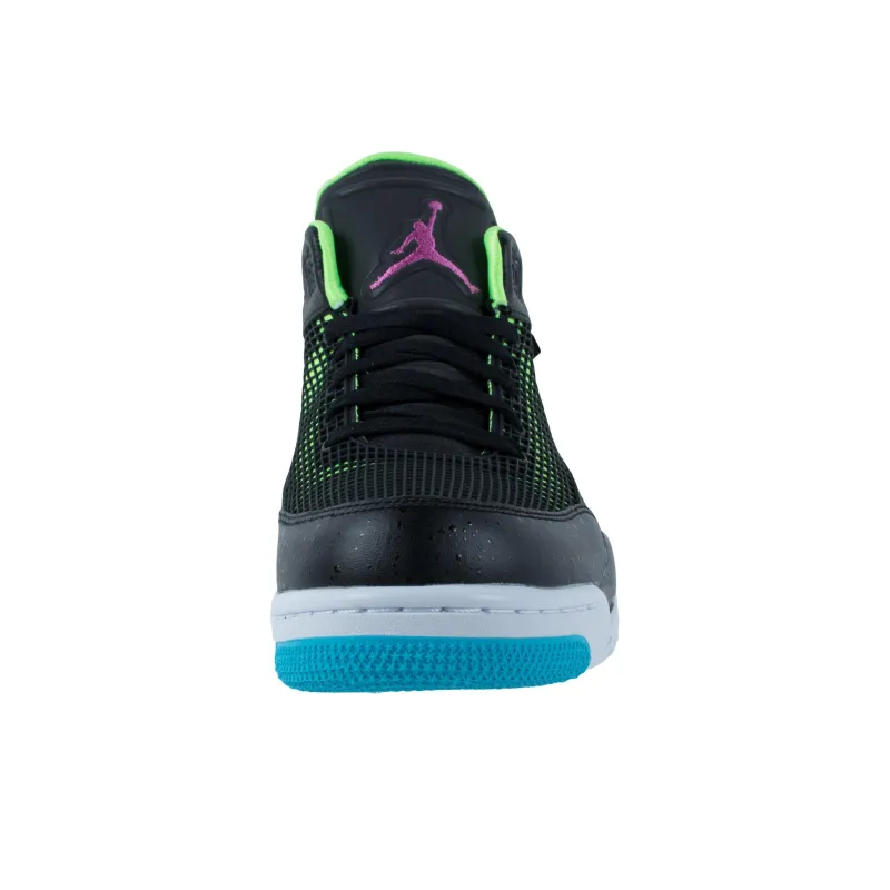 Jordan Fltclb 80s Black/Flash Lime/Gamma Blue/Club Pink-3