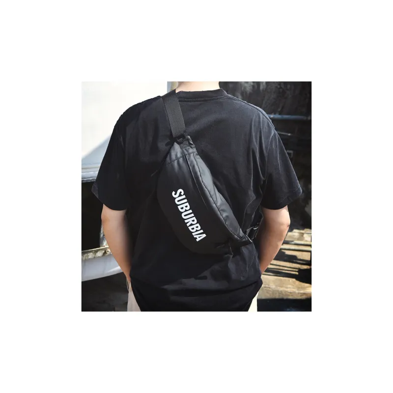 SUBURBIA Membrana Dermalis Sling Bag Unisex White-1