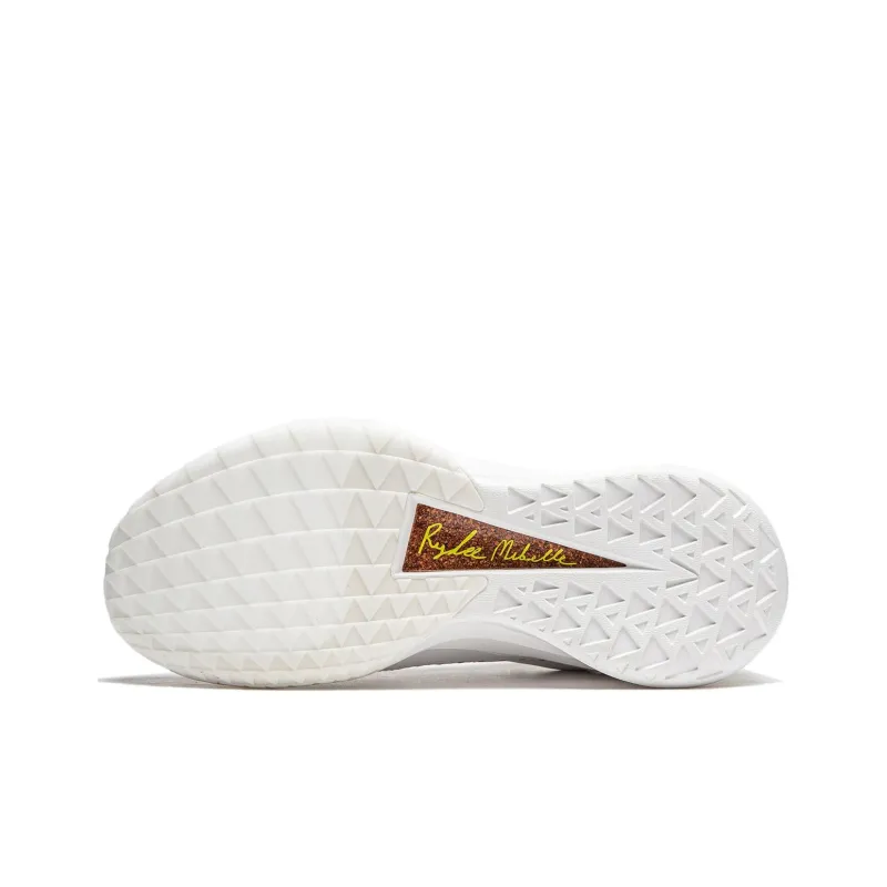 LINING JB2 Basketball Shoes Men Low Top White-2