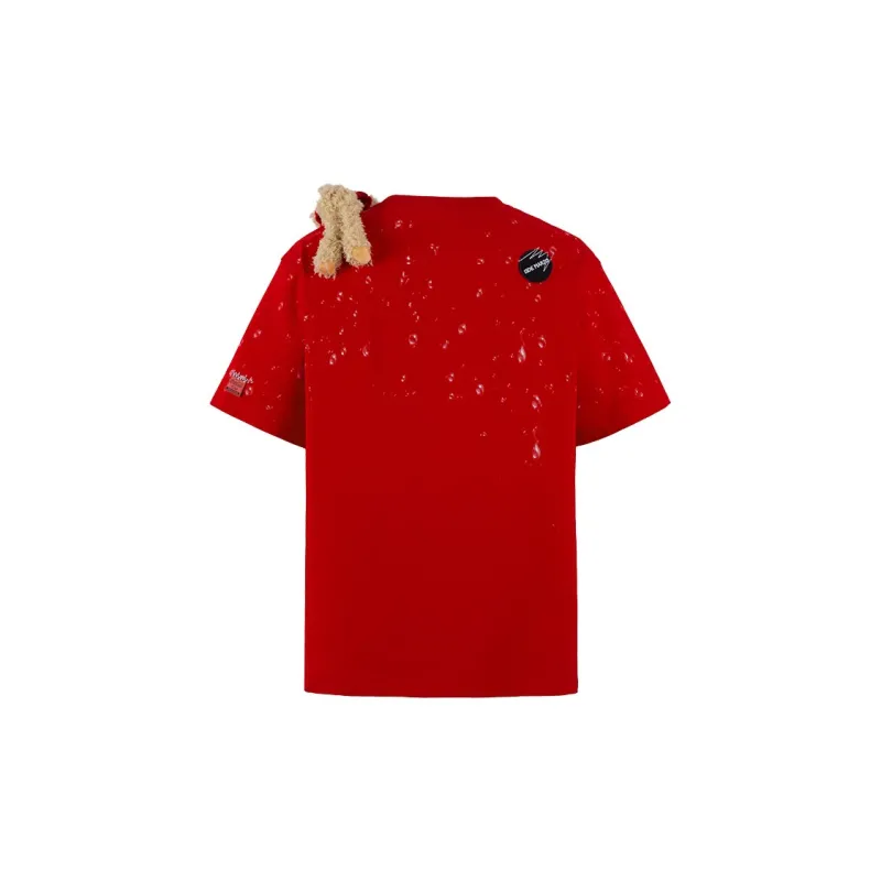 13 DEMARZO Coca Cola Collaboration Collection Drop Shoulder Sleeve T Shirt Unisex-2