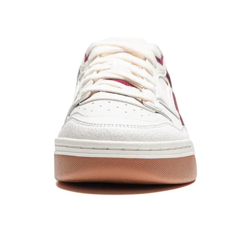 LiNing Moon White 2.0 Anti-Slip And Wear-Resistant Breathable Low-Top Skateboard Shoes Men's White Red-4