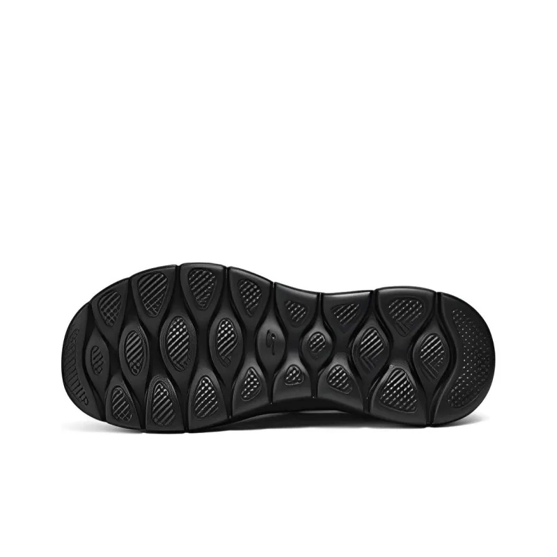 Skechers Slip Ins Wear Resistant Breathable Cushioning Low Top Casual Shoes Women's Black-3