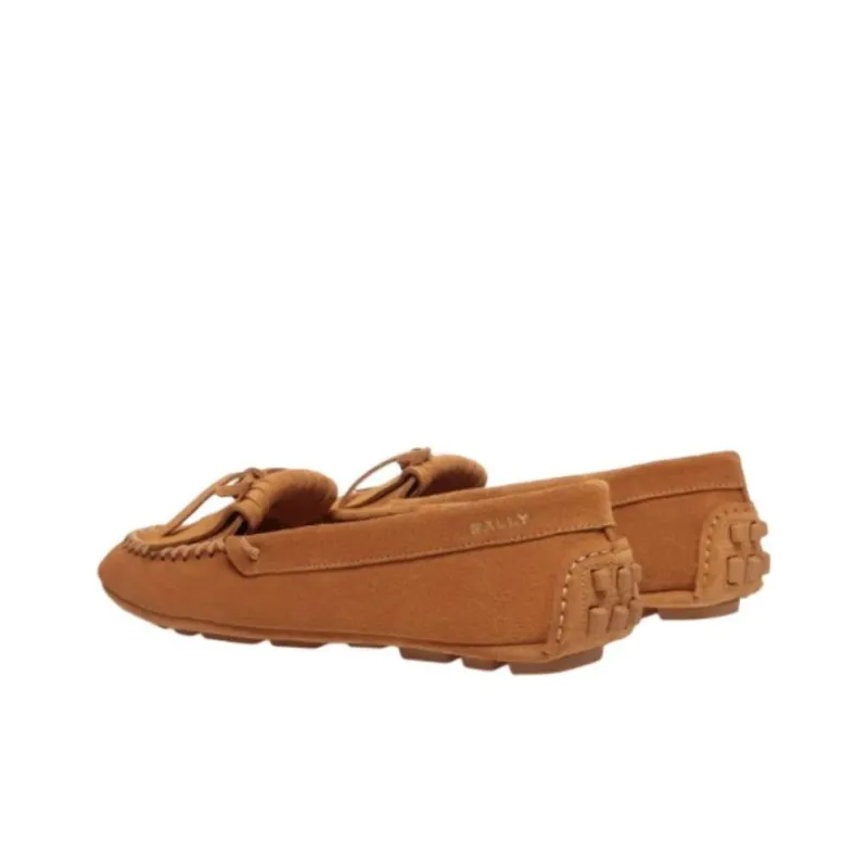 BALLY Beanie Shoes Women's Brown-3
