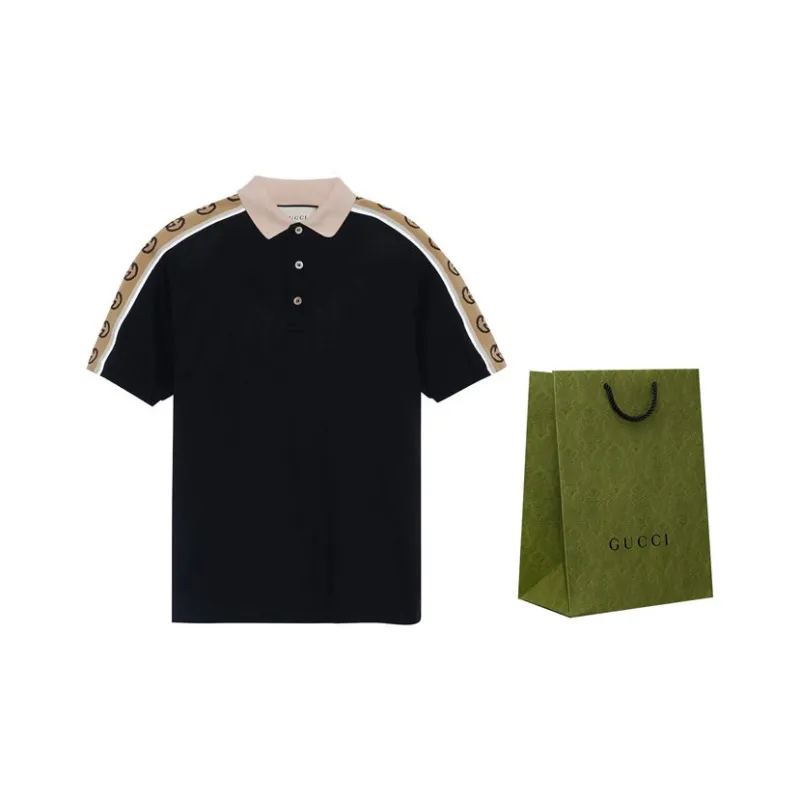 GUCCI Gg Stripe Polo Shirt-2