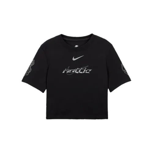 Nike Megan Thee Stallion Co-brand T-Shirts Women's Black