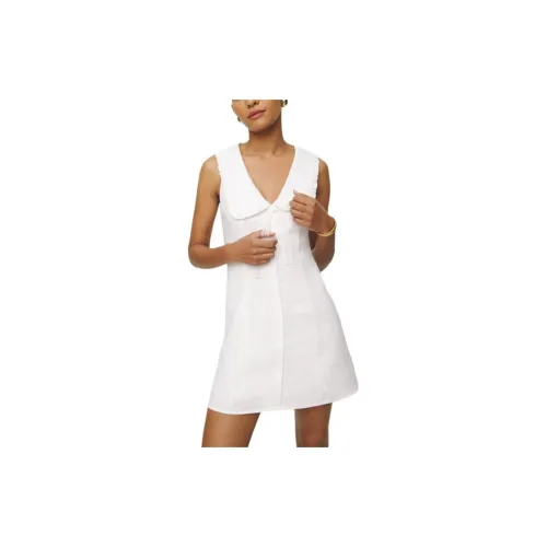 Reformation Sleeveless Dresses Women's White