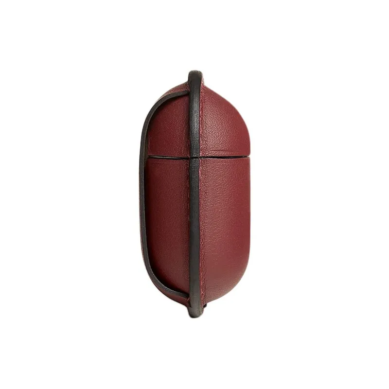 HERMES Swift Leather AirPods Pro Protective Case Earphone Case Unisex Red-2