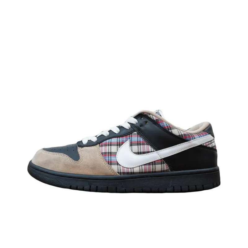 Nike Dunk Low Cl Black White Tweed Noir-0