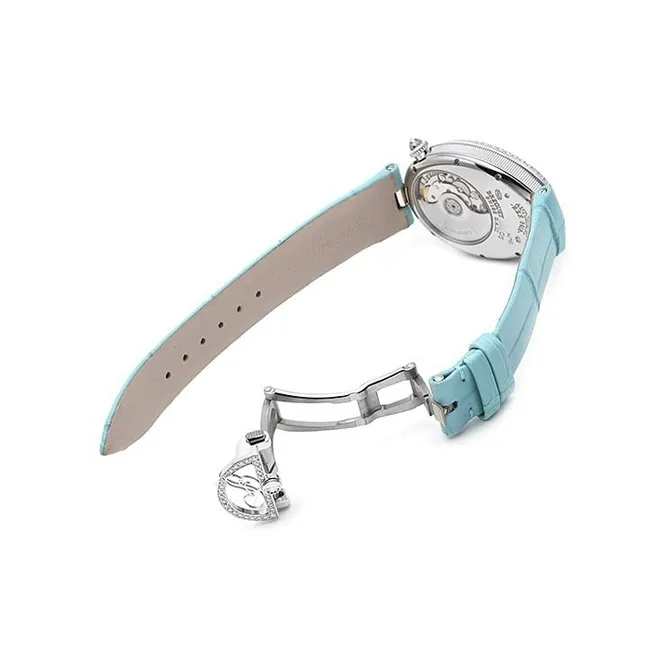 BREGUET REINE DE NAPLES Collection Automatic Mechanical Movement Women's Watch Watch 36.5*28.45mm White Dial-2